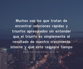¿Cuánto se demora en llegar el éxito?