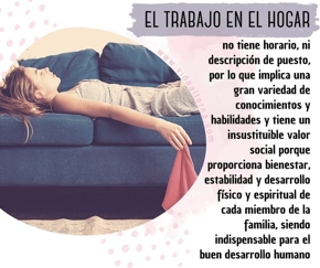 El trabajo en el hogar ¿es valorado?