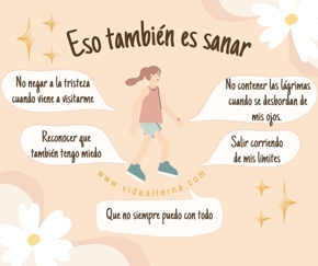 Eso tambi&eacute;n es sanar