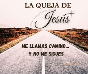 La queja de Jes&uacute;s