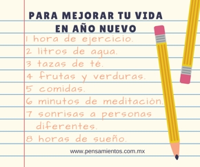 para mejorar tu vida en a&ntilde;o nuevo