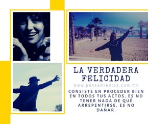 �qu&eacute; es la felicidad?