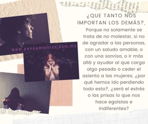 ¿Qué tanto nos importan los demás?