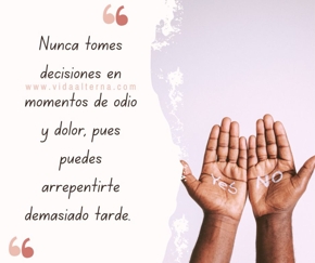 Tres consejos