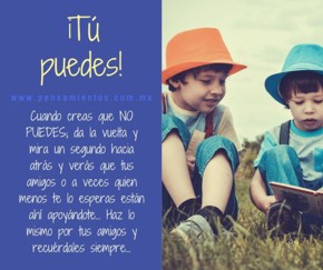 �T&uacute; puedes!